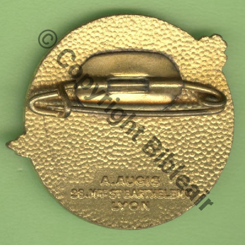 57  8906.EMAA.O.EMP ELA.57 INNSBRUCK 1947.50 ou REGGAN 1961.62  A.AUGIS ST.BARTH LYON 3Lig Bol fenetre allonge Granuleux Src.Y.GENTY 254Eur(x4) 